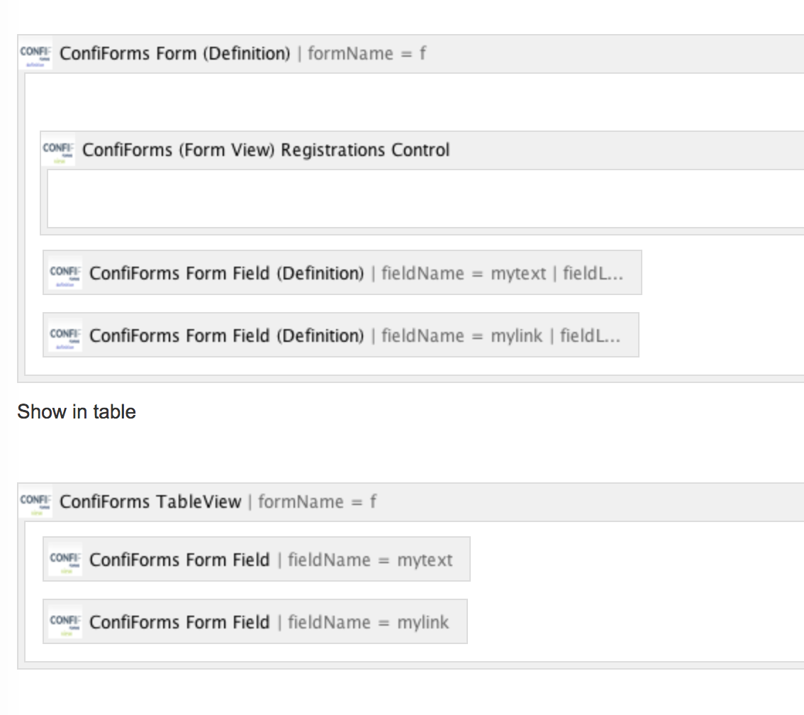 creating a page with autolinks vertuna wiki test form view definition